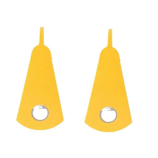 2 Counts Jar and Bottle Opener, Functional Can Lid Gripper Pad for WeaăComfortable Grip DesignăThe jar opener has a comfortable ergonomic grip design for easy to use. Its serrated edges can secure the lid tightly and allow you easily tNovaCartNovacartJar and Bottle Opener