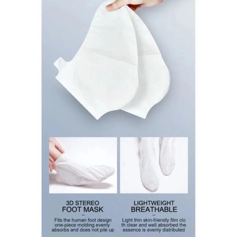 1 Pair Exfoliating Feet Mask Exfoliating Foot Peel Mask Socks PedicureTransform Your Skin with Exfoliating Feet Mask



Description:
A Series of Foot Problems,Dead Skin and Callus,Dry and Rough,Sallow and Dull

Mild Lactic Acid 、SoftenNovaCartNovacartExfoliating Feet Mask