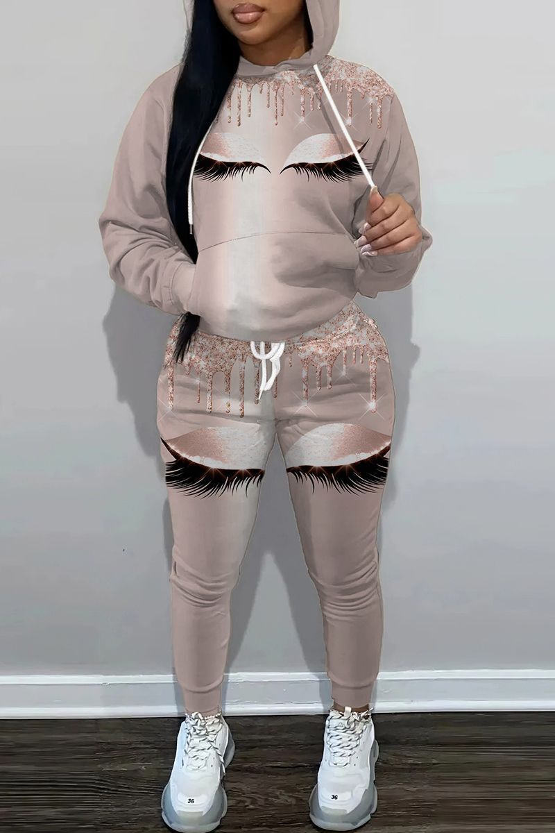 Autumn New Fashion Temperament Hooded Sweater Trousers Suit - Novacart
