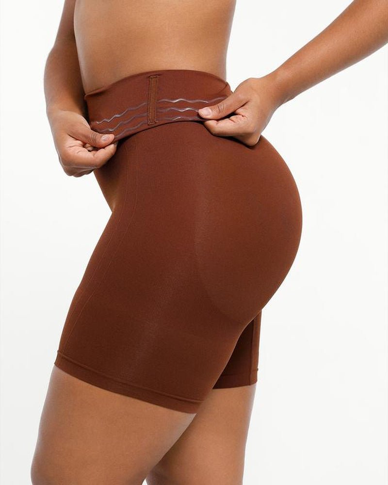 Shapellx Shapewear Sculpting Shorts for Women Seamless High Waisted Body Shaper Thigh Slimming Underwear - Novacart