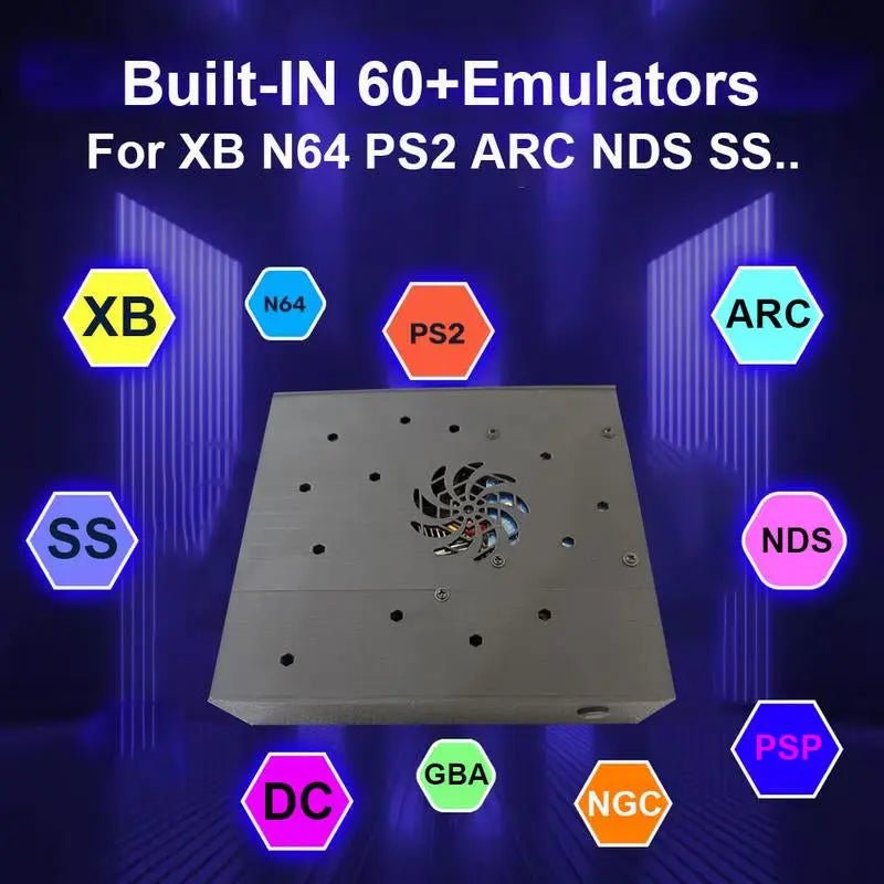 Super Console X8 PRO Retro Video Game Console 4G DDR3 with 500G HDD 70🎮 Super Console X8 PRO: Your Retro Gaming Hub
Dive into nostalgia with the Super Console X8 PRO! This console features a 4GB DDR3 RAM and a 500GB HDD, ensuring smooNovaCartNovacartSuper Console X8 PRO